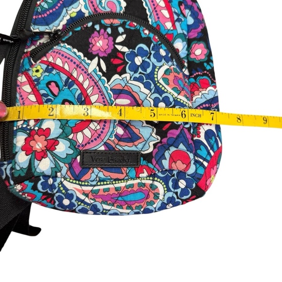 Vera Bradley Lighten Up Essential Compact Sling Backpack Crossbody Bag Quilted - Picture 8 of 9